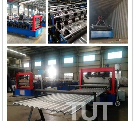 double layer roof sheet roll forming machine