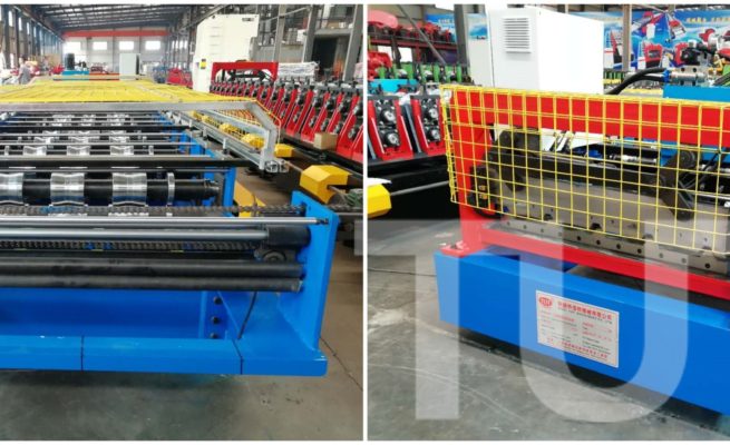 roof sheet roll forming machine