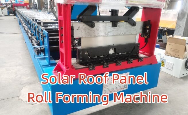 solar roof panel roll forming machine